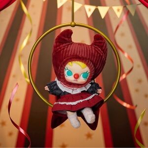 POP MART Why So Serious Vinyl Plush Pendant. Brand New. Molly Crimson Dancer